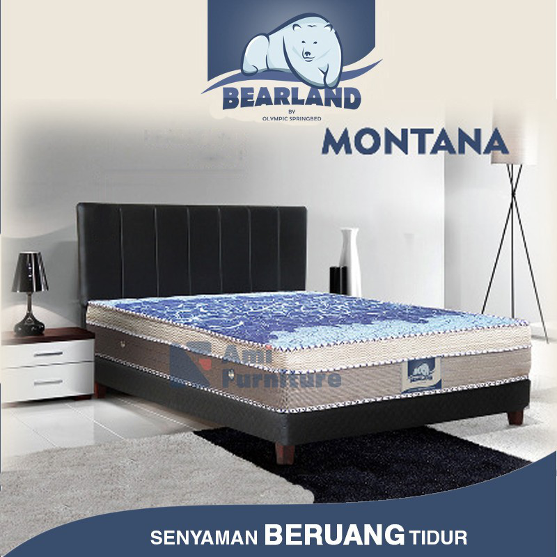 Jual Kasur Springbed Matras Springbed X Monthana Bearland Grizzly